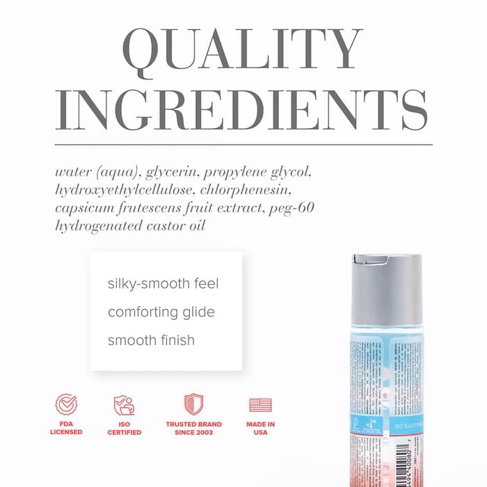 JO Warming Water-Based Lubricant 2 oz. - image 3