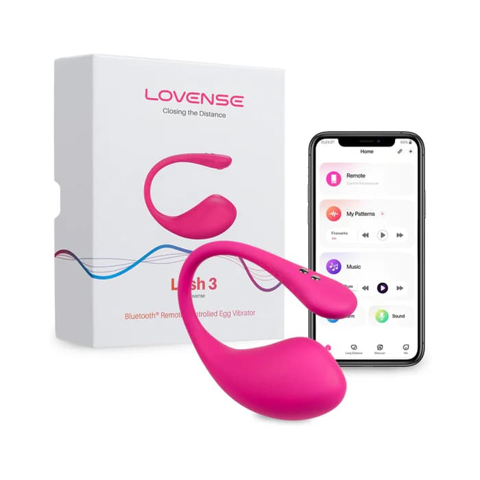 Lovense Lush 3 Bluetooth Remote-Controlled Egg Vibrator - image 3